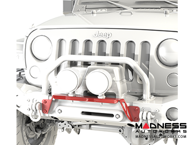 Jeep Wrangler JL Bumper Light Bar - Front